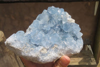 Natural Celestite Cluster x 1 From Sakoany, Madagascar