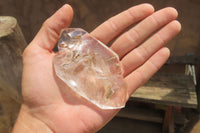 Polished Inclusion Quartz Crystals x 6 From Madagascar