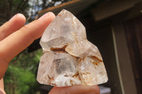 Polished Inclusion Quartz Crystals x 6 From Madagascar