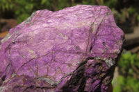 Natural Metallic Purpurite Cobbed Specimens x 2 From Erongo, Namibia