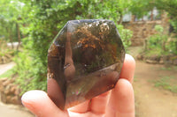 Polished Smokey Quartz Crystals x 4 From Madagascar