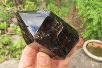 Polished Smokey Quartz Crystals x 4 From Madagascar