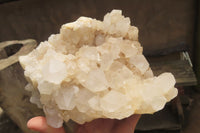 Natural White Quartz Cluster x 1 From Madagascar