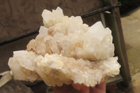 Natural White Quartz Cluster x 1 From Madagascar