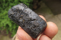 Natural Alluvial Schorl Black Tourmaline Crystals x 20 From Zimbabwe