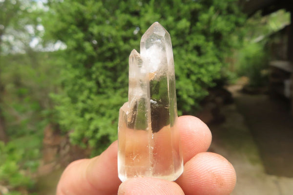 Polished Clear Quartz Crystals x 35 From Madagascar