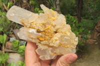 Natural Quartz Clusters x 3 From Madagascar