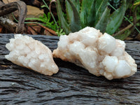 Natural Cascading Candle Quartz Clusters x 2 From Antsirabe, Madagascar