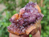 Natural Amethystos Amethyst Plates x 35 From Kwaggafontein, South Africa