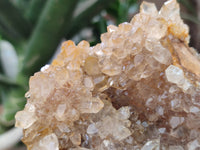 Natural Limonite Quartz Clusters x 3 From Solwezi, Zambia