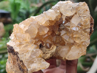 Natural Limonite Quartz Clusters x 3 From Solwezi, Zambia