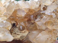 Natural Limonite Quartz Clusters x 3 From Solwezi, Zambia