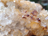 Natural Limonite Quartz Clusters x 3 From Solwezi, Zambia