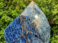 Polished Sodalite Point-Prism x 1 From Namibia