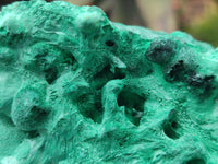 Natural Silky Malachite Specimens x 2 From Kasompe, Congo