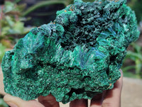 Natural Silky Malachite Specimens x 5 From Kasompe, Congo