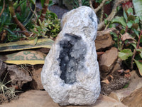 Natural Celestite Geode Specimens x 1 From Sakoany, Madagascar