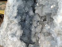 Natural Celestite Geode Specimens x 1 From Sakoany, Madagascar