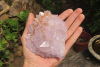 Natural Amethyst Spirit Quartz Clusters x 2 From Boekenhouthoek, South Africa