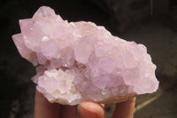 Natural Amethyst Spirit Quartz Clusters x 2 From Boekenhouthoek, South Africa