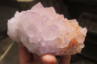 Natural Amethyst Spirit Quartz Clusters x 2 From Boekenhouthoek, South Africa