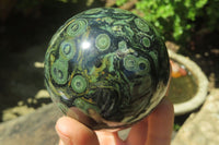 Polished Stromatolite Jasper Spheres x 4 From Madagascar