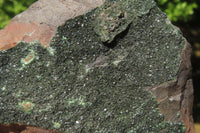 Natural Libethenite Crystals On Dolomite Matrix Specimens x 3 From Shituru, Congo