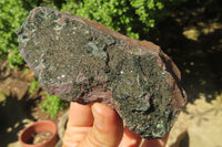 Natural Libethenite Crystals On Dolomite Matrix Specimens x 3 From Shituru, Congo