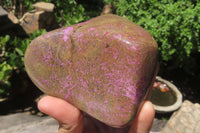 Polished Stichtite Free Forms x 2 From Barberton, South Africa