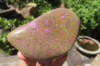 Polished Stichtite Free Forms x 2 From Barberton, South Africa