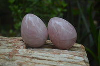 Polished Rose Quartz Eggs - Sold Per Item - From Namibia