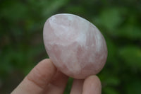 Polished Rose Quartz Eggs - Sold Per Item - From Namibia