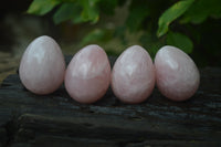 Polished Rose Quartz Eggs - Sold Per Item - From Namibia