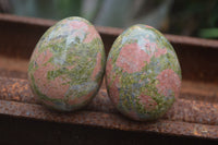 Polished Unakite Eggs - Sold Per Item - From Messina, South Africa