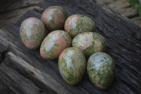 Polished Unakite Eggs - Sold Per Item - From Messina, South Africa