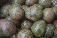 Polished Unakite Eggs - Sold Per Item - From Messina, South Africa