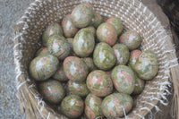 Polished Unakite Eggs - Sold Per Item - From Messina, South Africa