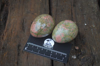 Polished Unakite Eggs - Sold Per Item - From Messina, South Africa