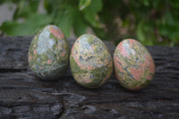 Polished Unakite Eggs - Sold Per Item - From Messina, South Africa