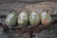 Polished Unakite Eggs - Sold Per Item - From Messina, South Africa