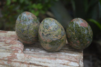 Polished Unakite Eggs - Sold Per Item - From Messina, South Africa