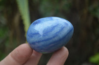 Polished Small Blue Marble Eggs - Sold Per Item - From China