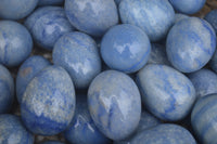 Polished Small Blue Marble Eggs - Sold Per Item - From China