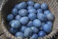 Polished Small Blue Marble Eggs - Sold Per Item - From China