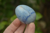 Polished Small Blue Marble Eggs - Sold Per Item - From China