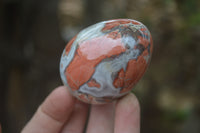 Polished Brecciated Red Jasper Eggs - Sold Per Item - From Northern Cape South Africa