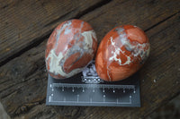 Polished Brecciated Red Jasper Eggs - Sold Per Item - From Northern Cape South Africa