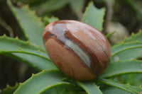 Polished Brecciated Red Jasper Eggs - Sold Per Item - From Northern Cape South Africa