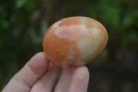 Polished Orange Quartz Gemstone Eggs - Sold Per Item - From Zimbabwe