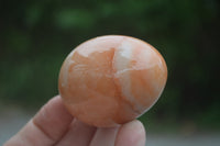 Polished Orange Quartz Gemstone Eggs - Sold Per Item - From Zimbabwe